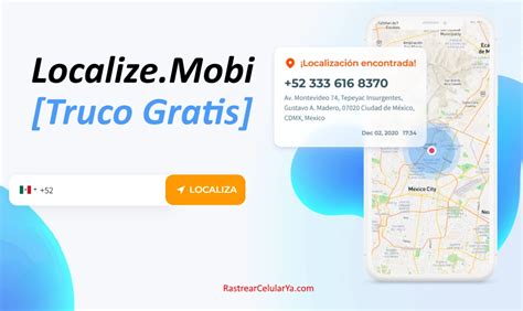 Rastrear un Celular con LOCALIZE MOBI [Truco。